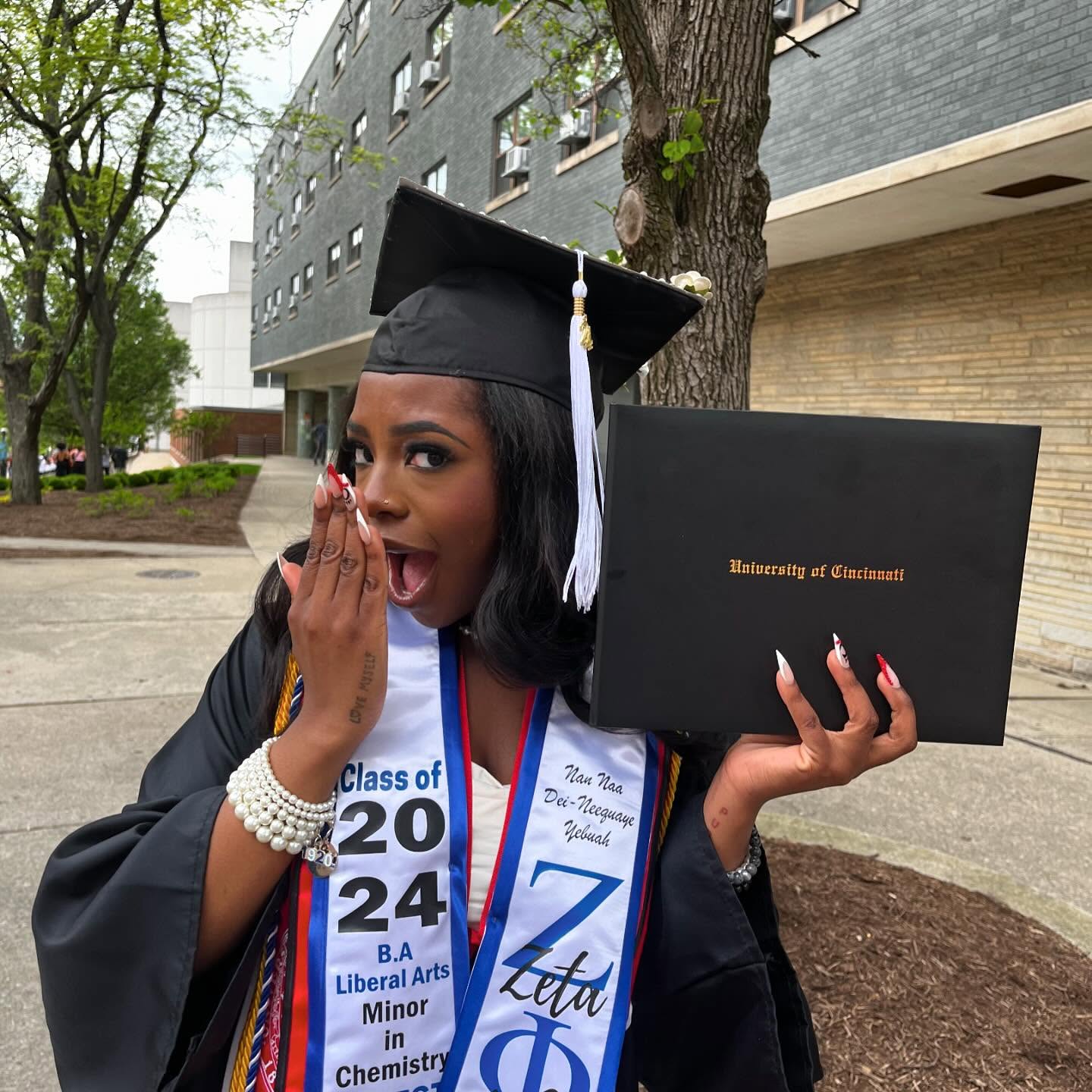 Nan Yebuah graduation